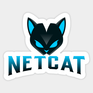 Cyber Security - Hacker - NetCat - Network Utility Sticker